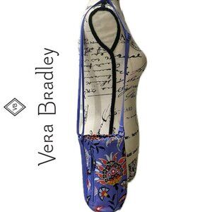VERA BRANDLEY BOTTLE WATER CROSSBODY BAG PURPLE HISPTER GARDEN